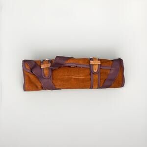 Kitchen Handmade Damascus Chef Knife Set (8-Piece) with Leather Roll